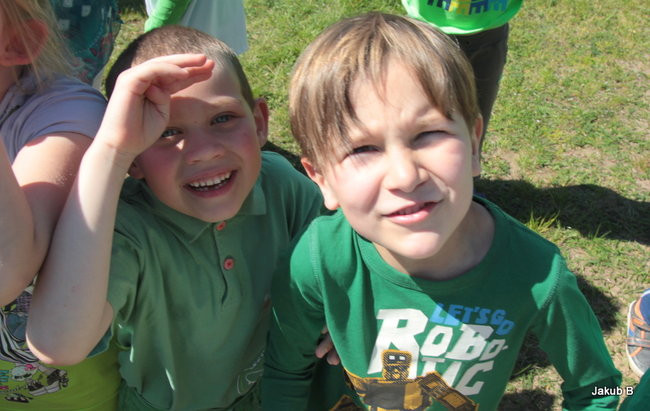 Przedszkolaki zzieleniały (zdjęcia)