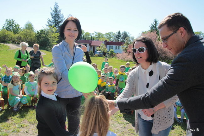 Przedszkolaki zzieleniały (zdjęcia)