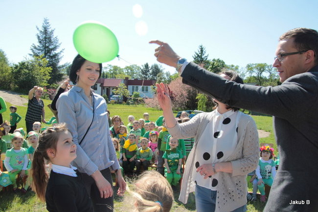 Przedszkolaki zzieleniały (zdjęcia)