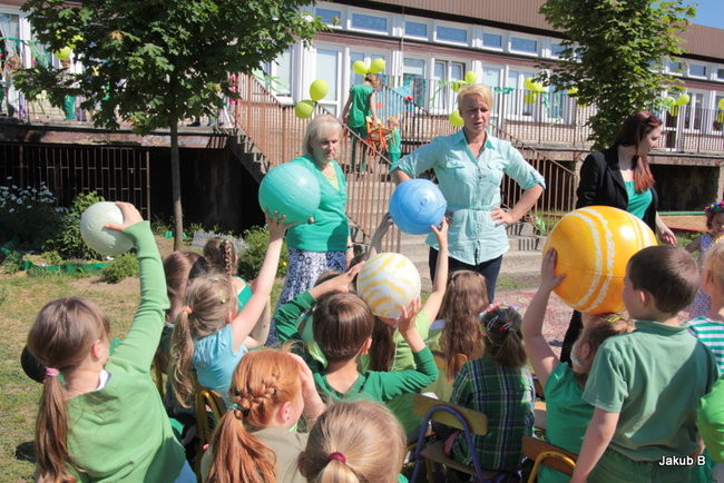 Przedszkolaki zzieleniały (zdjęcia)