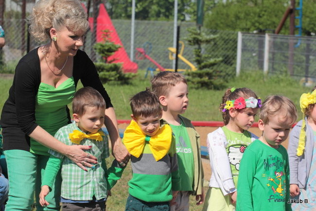 Przedszkolaki zzieleniały (zdjęcia)