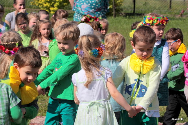 Przedszkolaki zzieleniały (zdjęcia)