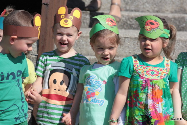 Przedszkolaki zzieleniały (zdjęcia)