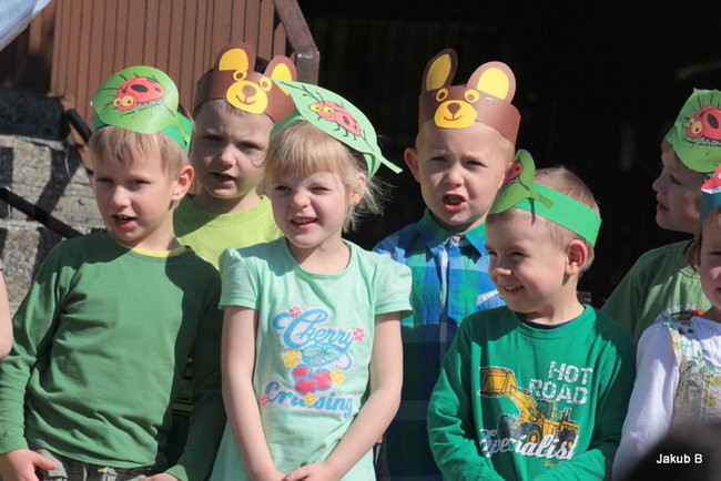 Przedszkolaki zzieleniały (zdjęcia)