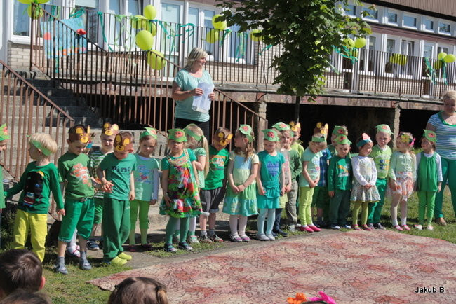 Przedszkolaki zzieleniały (zdjęcia)