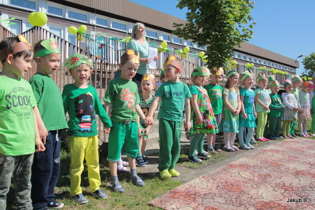 Przedszkolaki zzieleniały (zdjęcia)