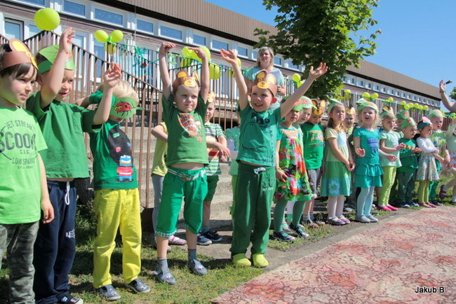 Przedszkolaki zzieleniały (zdjęcia)