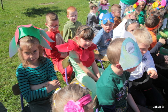Przedszkolaki zzieleniały (zdjęcia)