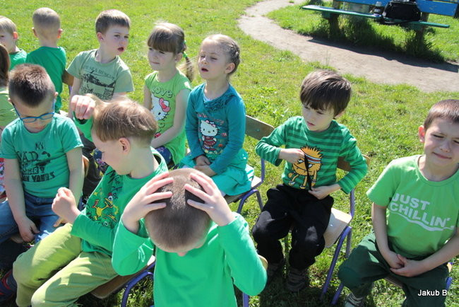 Przedszkolaki zzieleniały (zdjęcia)