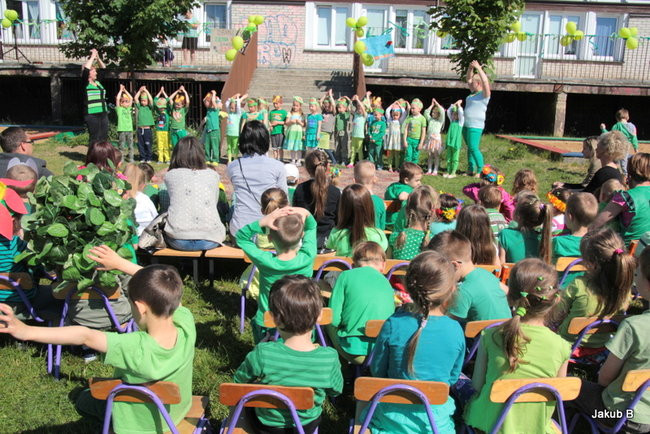 Przedszkolaki zzieleniały (zdjęcia)