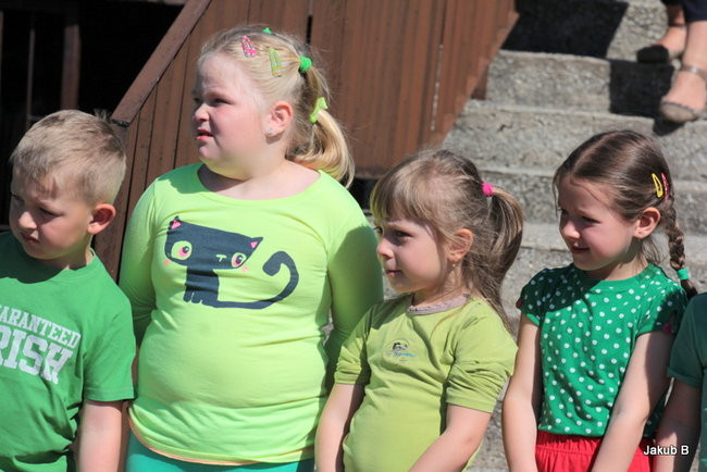 Przedszkolaki zzieleniały (zdjęcia)