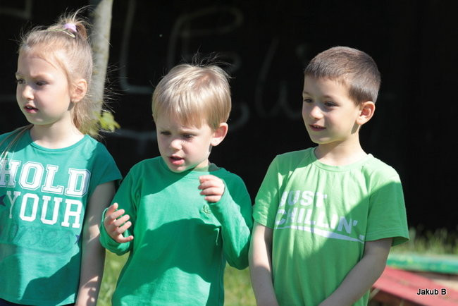 Przedszkolaki zzieleniały (zdjęcia)