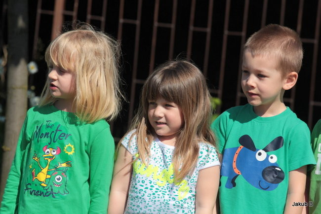 Przedszkolaki zzieleniały (zdjęcia)