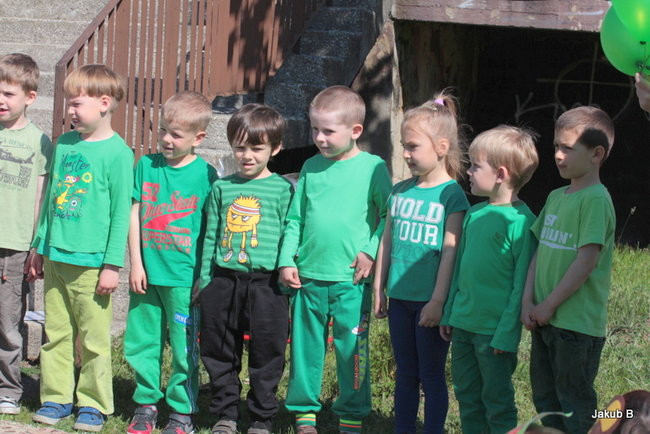 Przedszkolaki zzieleniały (zdjęcia)