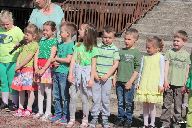 Przedszkolaki zzieleniały (zdjęcia)