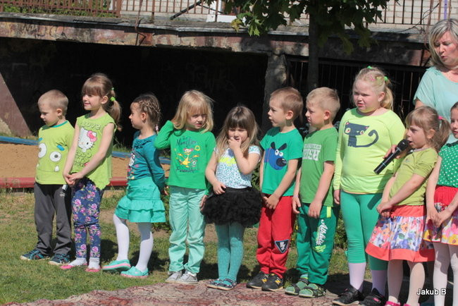 Przedszkolaki zzieleniały (zdjęcia)