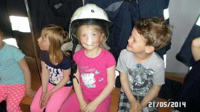 Odwiedziny u strażaków (zdjęcia)