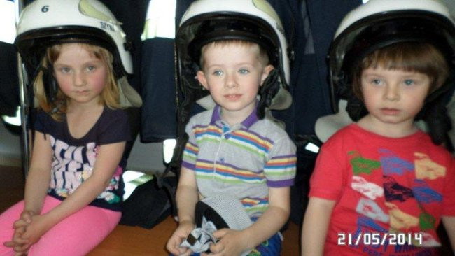 Odwiedziny u strażaków (zdjęcia)