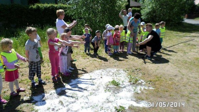 Odwiedziny u strażaków (zdjęcia)