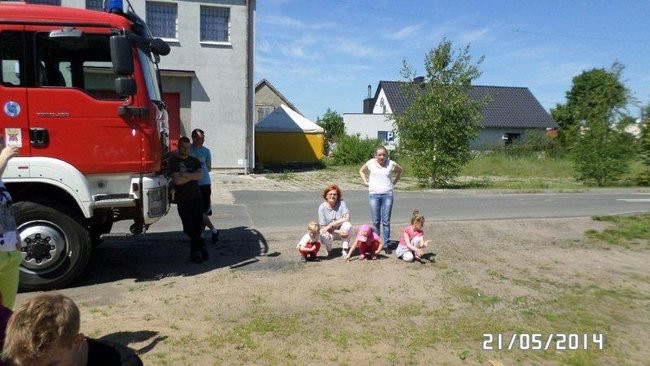 Odwiedziny u strażaków (zdjęcia)