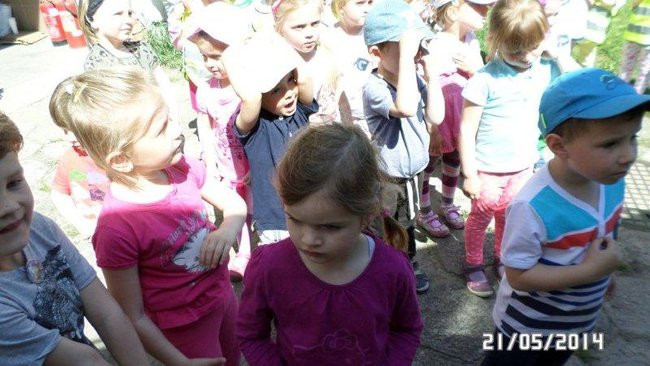 Odwiedziny u strażaków (zdjęcia)