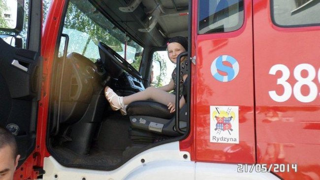 Odwiedziny u strażaków (zdjęcia)