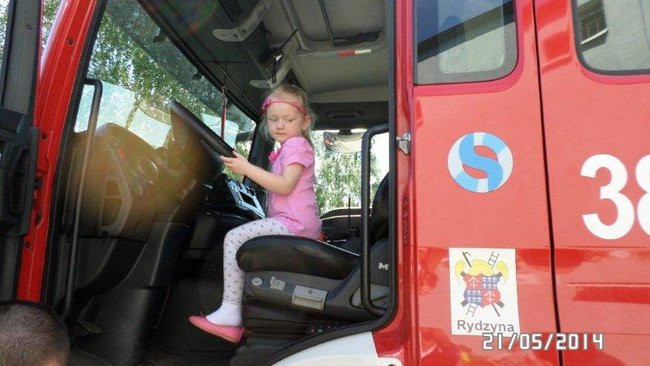 Odwiedziny u strażaków (zdjęcia)