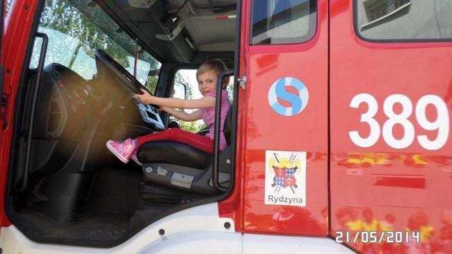 Odwiedziny u strażaków (zdjęcia)