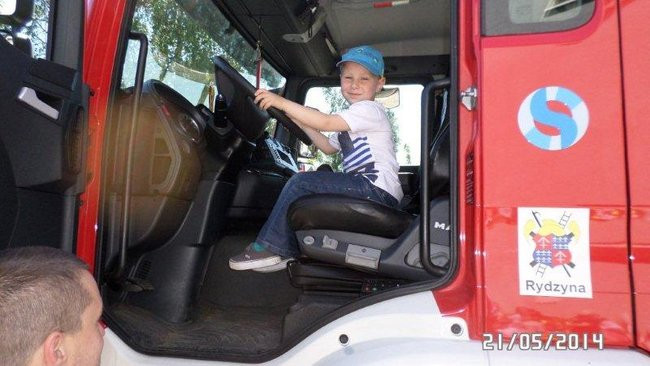 Odwiedziny u strażaków (zdjęcia)