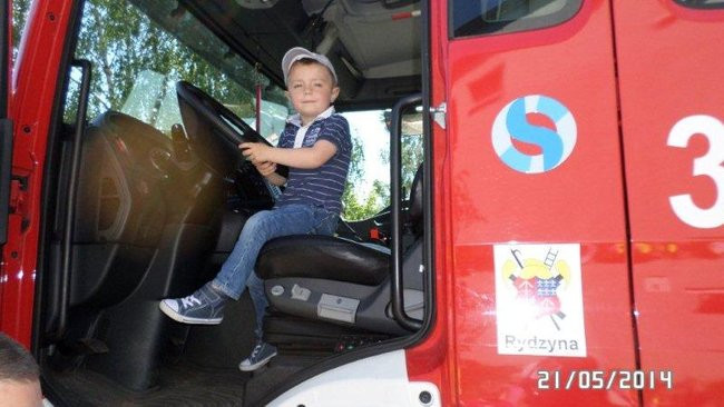 Odwiedziny u strażaków (zdjęcia)