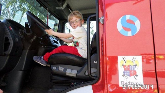 Odwiedziny u strażaków (zdjęcia)