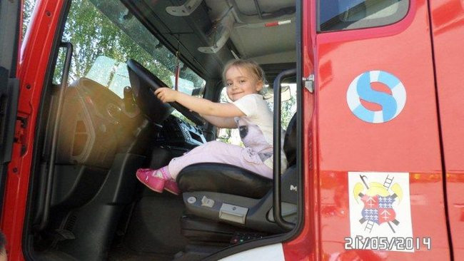 Odwiedziny u strażaków (zdjęcia)