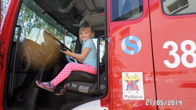 Odwiedziny u strażaków (zdjęcia)