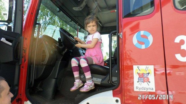 Odwiedziny u strażaków (zdjęcia)