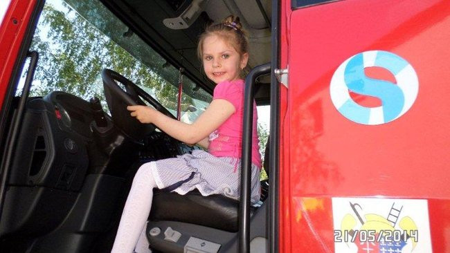 Odwiedziny u strażaków (zdjęcia)