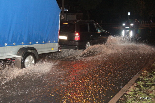 Trwa usuwanie skutków ulewy (zdjęcia)