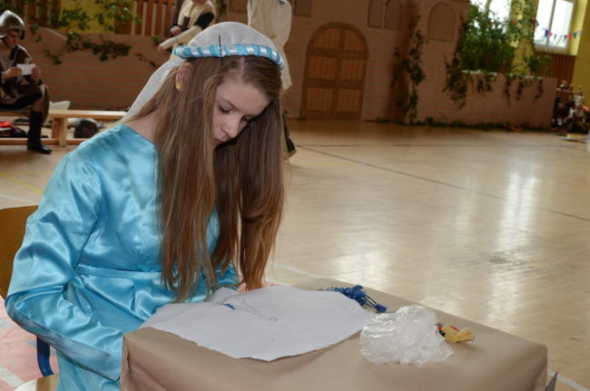 Rycerscy gimnazjaliści (zdjęcia)