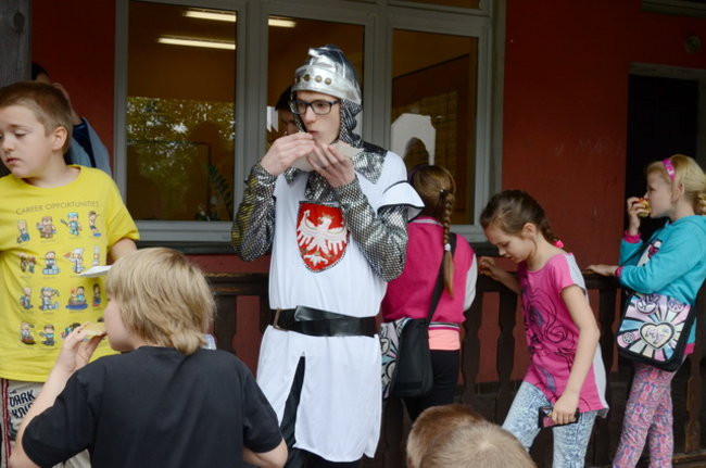 Rycerscy gimnazjaliści (zdjęcia)