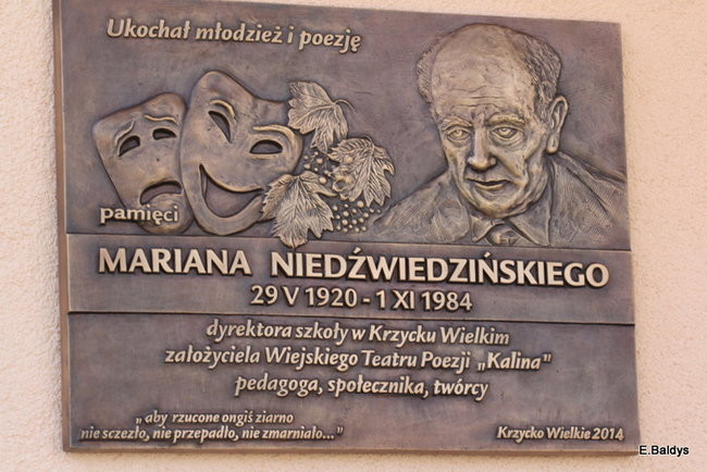 Twórca teatru upamiętniony (zdjęcia)