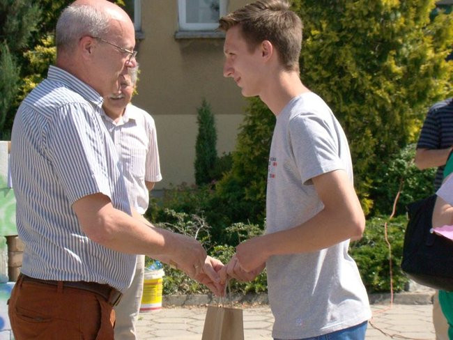 W szkole rolniczej runął mur (zdjęcia)