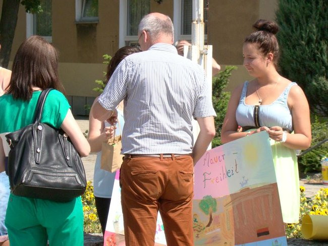 W szkole rolniczej runął mur (zdjęcia)