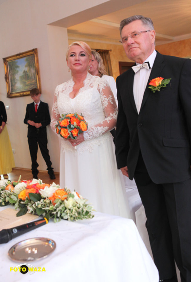 Ślub prezydenta Leszna (zdjęcia)