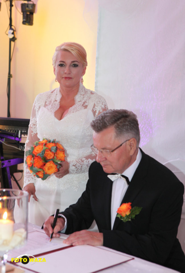 Ślub prezydenta Leszna (zdjęcia)