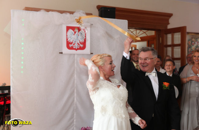 Ślub prezydenta Leszna (zdjęcia)