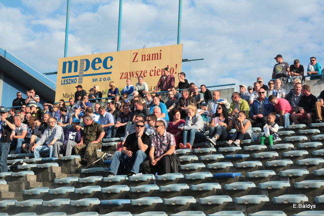 Kibice przepraszają prezesa Unii Leszno (zdjęcia)