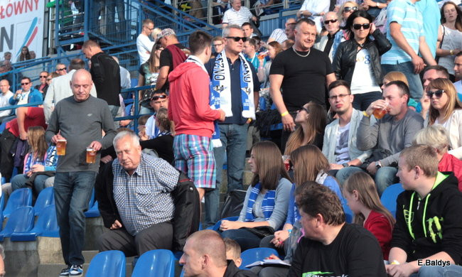 Kibice przepraszają prezesa Unii Leszno (zdjęcia)