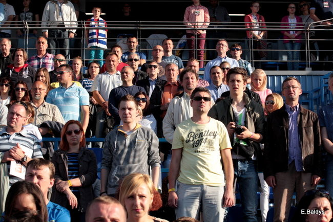 Kibice przepraszają prezesa Unii Leszno (zdjęcia)