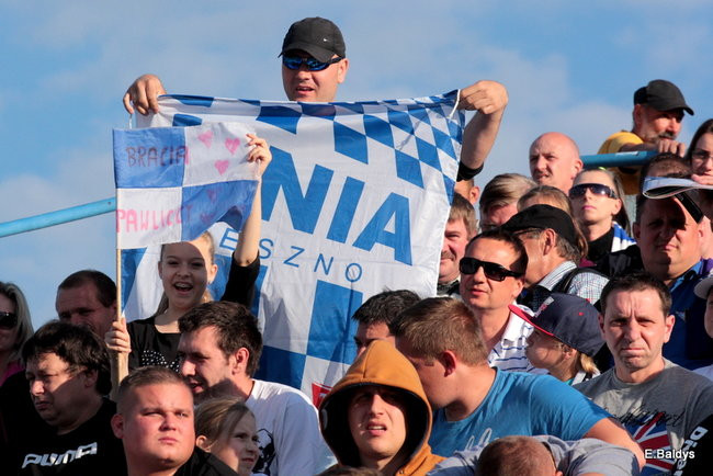 Kibice przepraszają prezesa Unii Leszno (zdjęcia)