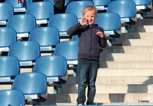 Kibice przepraszają prezesa Unii Leszno (zdjęcia)