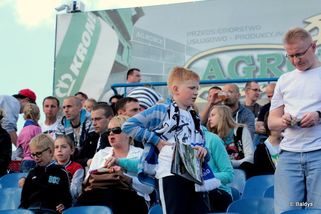 Kibice przepraszają prezesa Unii Leszno (zdjęcia)